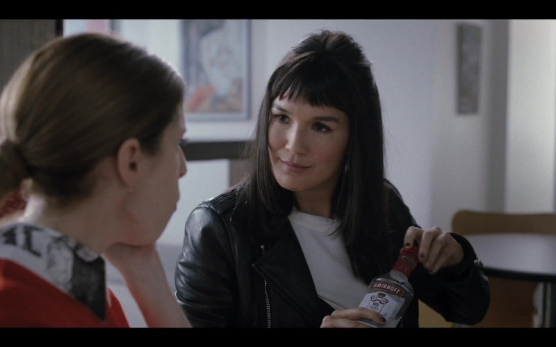 Zoë Chao as Sara Harris Drinking Smirnoff Vodka in Love Life S01E06 TV Show