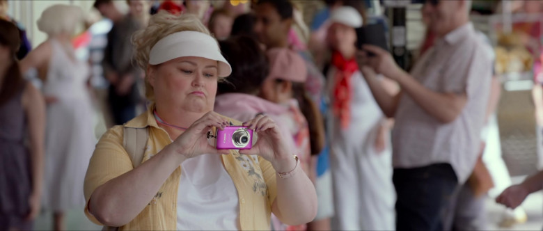 Actress Using Canon Pink Camera in The Very Excellent Mr. Dundee (2020) Film