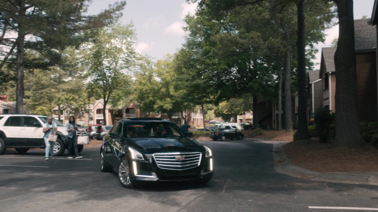 Cadillac CTS Black Car in Greenleaf S05E03 TV Show (1)