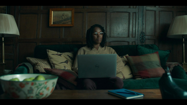 Cherrelle Skeete as Terri Miller Using Dell Laptop in Hanna S02E04 TV Series
