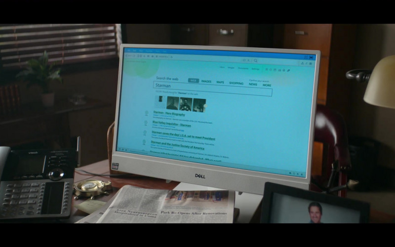 Dell All-In-One Computer and Vtech Phone in Stargirl S01E10