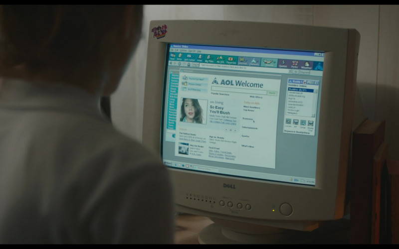 Dell Monitor and America Online (AOL) Website