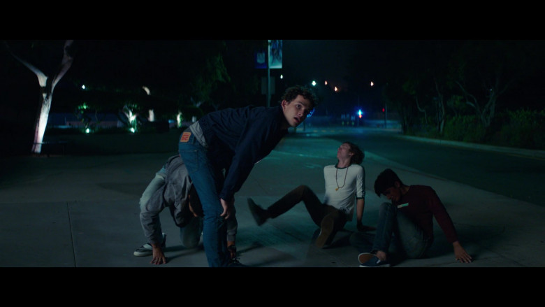 Eli Brown Wears Levi's Men's Blue Jeans Outfit in The Fk-It List 2020 Movie