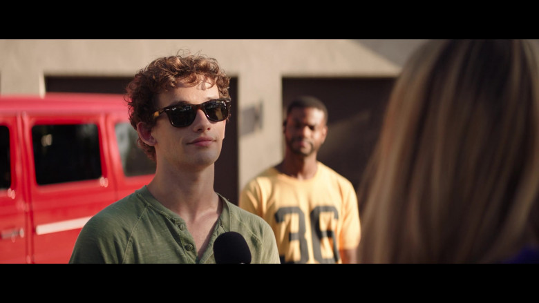 Eli Brown Wears Ray-Ban Wayfarer Men's Classic Sunglasses in The Fk-It List 2020 Movie (2)