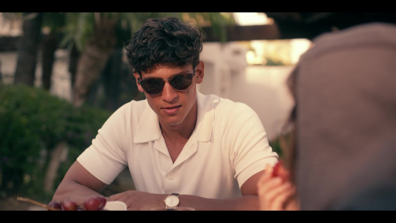 Emilio Sakraya as JC Wears Hugo Boss Brown Havana Sunglasses in Warrior Nun TV Show (1)
