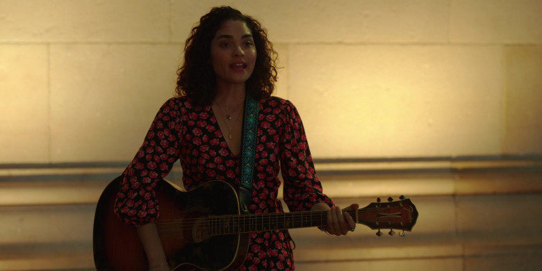 Fender Guitar of Brittany O’Grady as Bess King in Little Voice S01E02