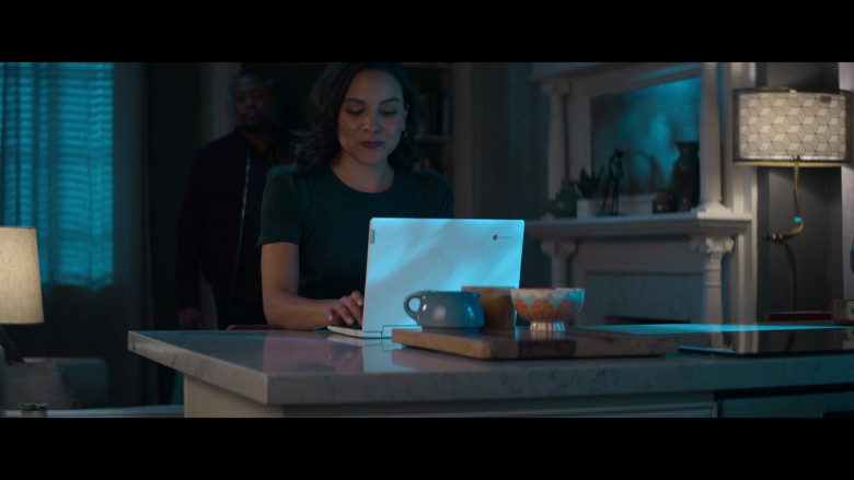Lenovo Chromebook White Laptop in Fatal Affair Movie (1)
