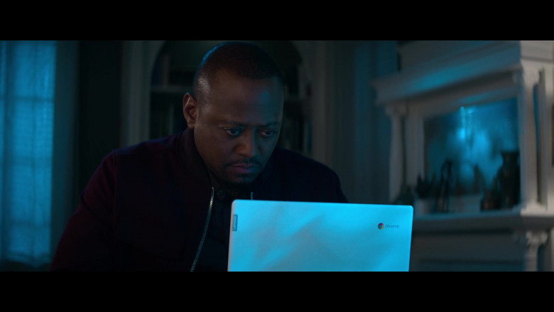 Lenovo Chromebook White Laptop in Fatal Affair Movie (2)