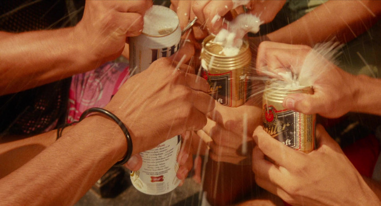 Miller Lite Cans and Miller Genuine Draft Beer Bottles in Do the Right Thing 1989 Movie (1)