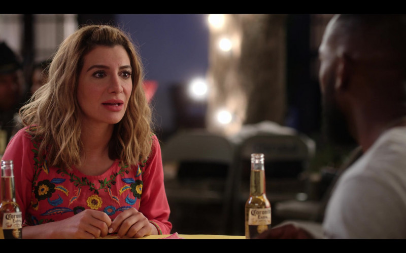 Nasim Pedrad Enjoying Corona Extra Beer in Desperados Netflix Film (3)