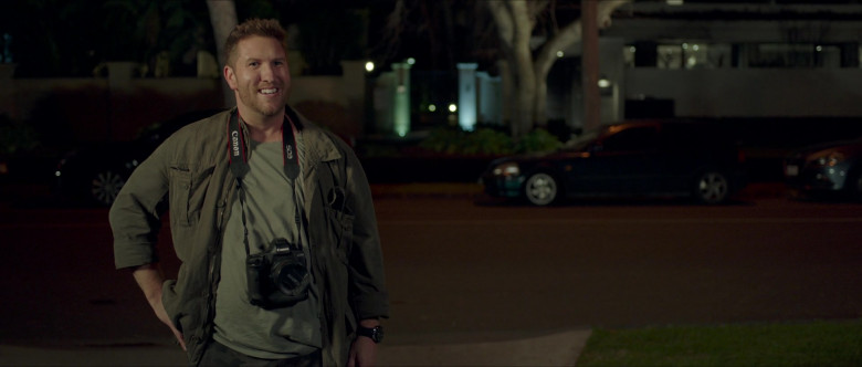 Nate Torrence Using Canon EOS Digital Camera in The Very Excellent Mr. Dundee Movie (1)