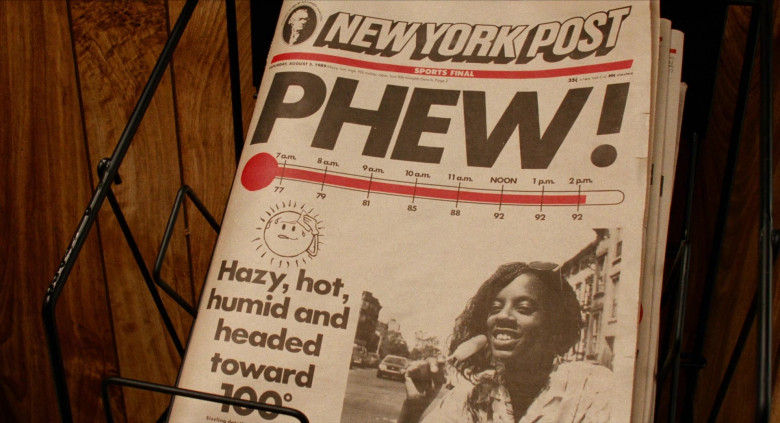 New York Post Newspaper in Do the Right Thing (1989)