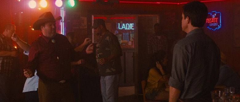 Tecate Beer Neon Sign in Identity Thief (2)