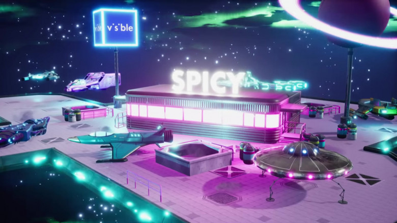Visible Telecommunications in Spicy Music Video (1)