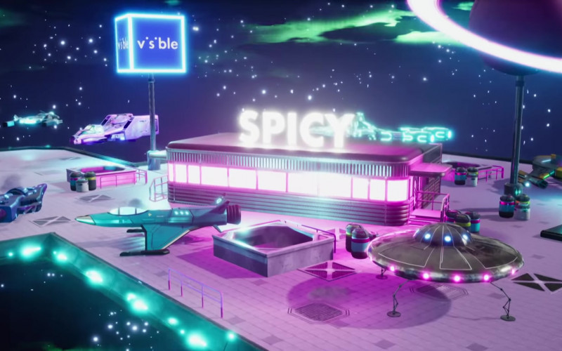 Visible Telecommunications in Spicy Music Video (1)