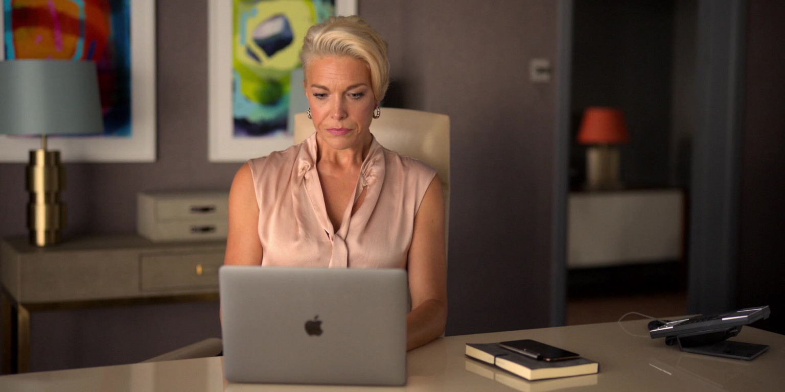 Apple MacBook Air Laptop Used By Hannah Waddingham As Rebecca Welton In ...