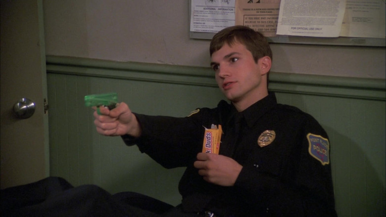 Ashton Kutcher as Michael Kelso Eats Milk Duds Candy by The Hershey Company in That '70s Show