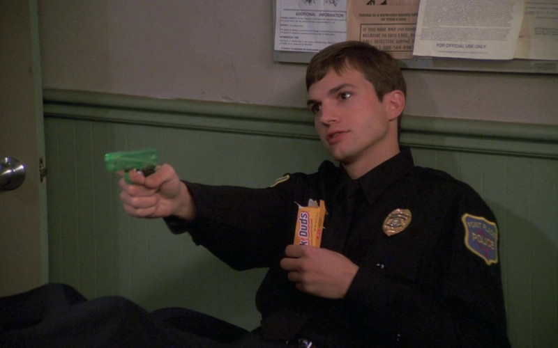 Ashton Kutcher as Michael Kelso Eats Milk Duds Candy by The Hershey Company in That ’70s Show