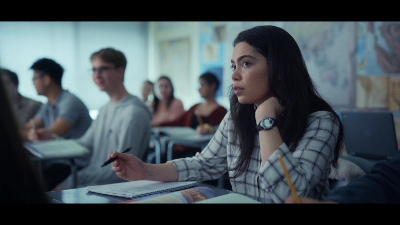 Auliʻi Cravalho as Amber Wears Timex Expedition Unisex Watch in All Together Now Movie by Netflix (3)