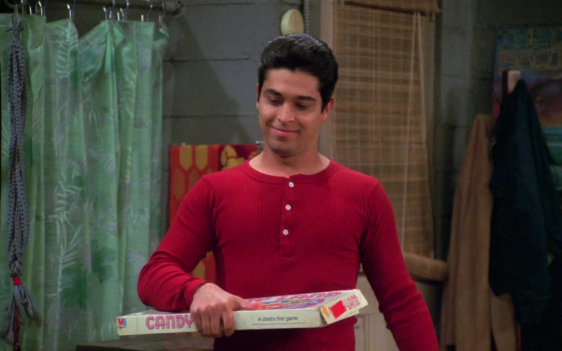 Candy Land Board Game (by Milton Bradley Company) Held by Wilmer Valderrama as Fez in That ’70s Show S08E17 (1)