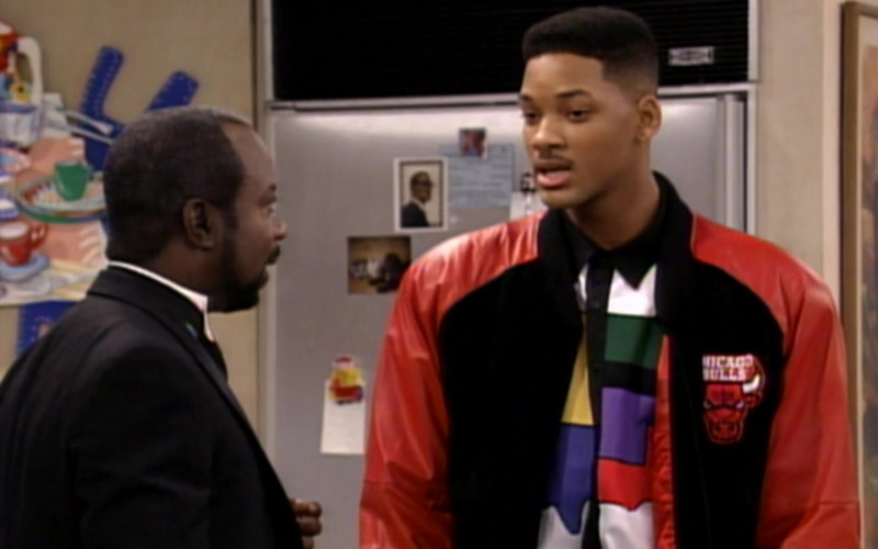 Chicago Bulls Bomber Jacket Outfit Worn by Will Smith (2)