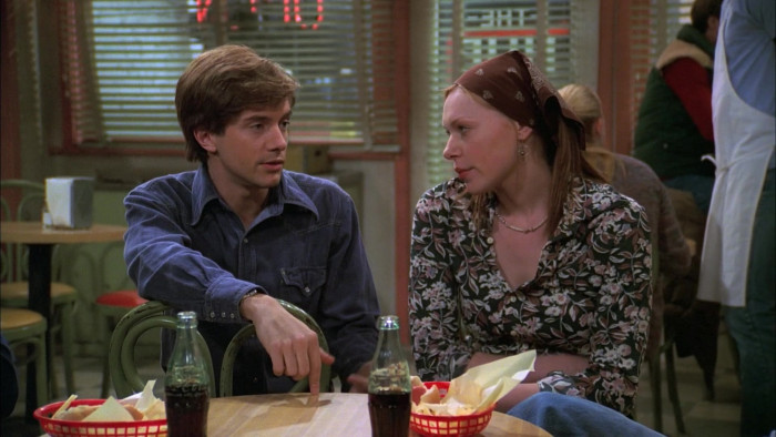 Coca Cola Soda Drinks Enjoyed By Topher Grace As Eric Forman And Laura