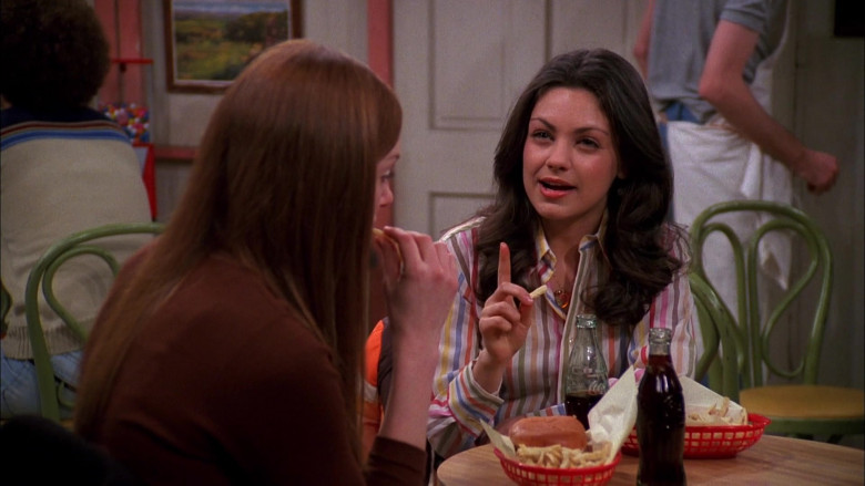 Coca-Cola Soda of Mila Kunis as Jackie Burkhart in That '70s Show S04E21