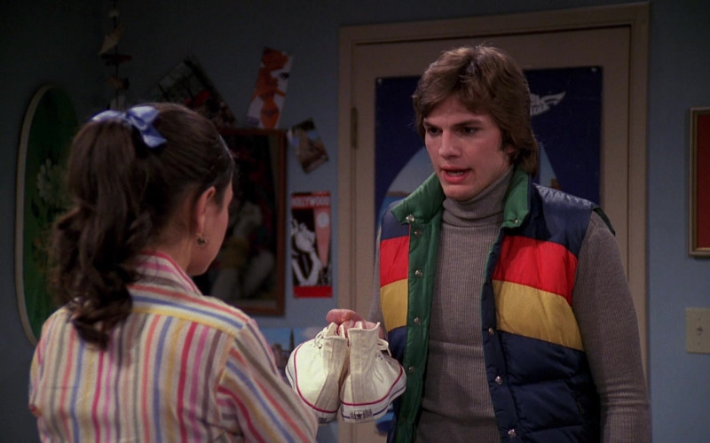 Converse All Star High Top Shoe of Ashton Kutcher as Michael in That '70s Show