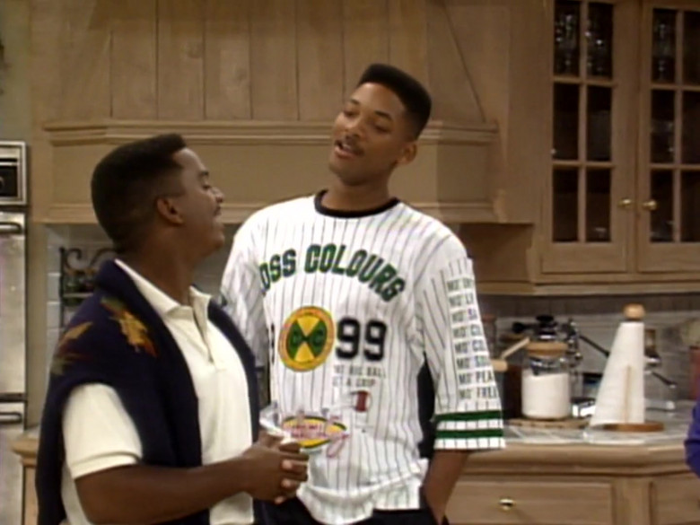 Cross Colours T-Shirt Worn by Will Smith in The Fresh Prince of Bel-Air S02E05 (1)