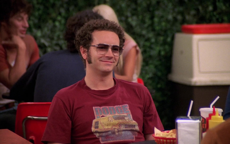 Dodge T-Shirt Worn by Danny Masterson as Steven Hyde in That ’70s Show S08E07 (1)