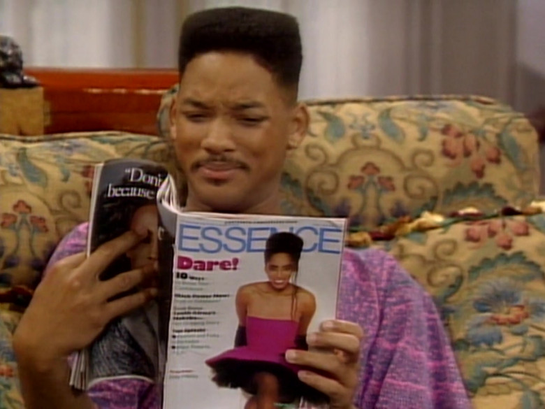 Essence Magazine Held by Will Smith in The Fresh Prince of Bel-Air S01E08 (1)