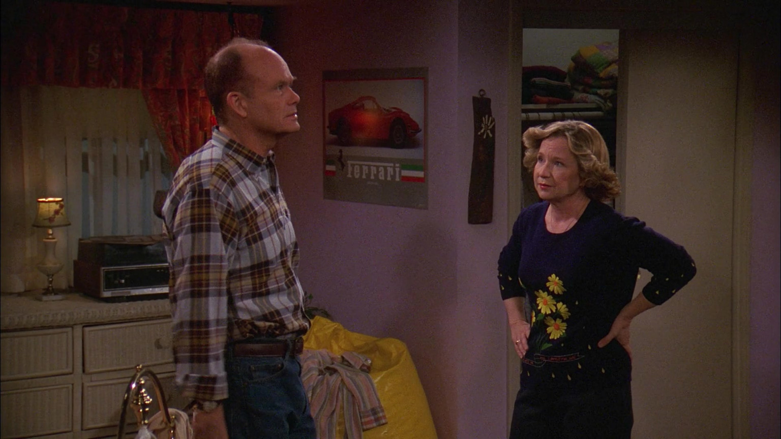 Ferrari Poster In That '70s Show S02E11 