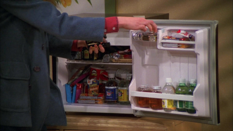 J&B Scotch Whisky, Pringles Chips, Planters Peanuts, Canada Dry Drinks in That '70s Show