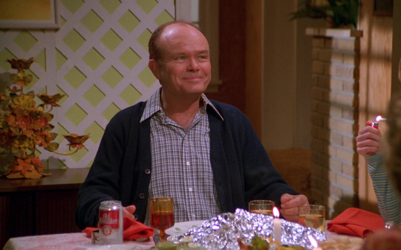 Kurtwood Smith as Red Forman Enjoying Old Milwaukee Beer in That ’70s Show S01E09