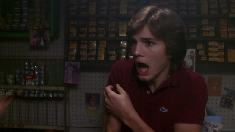Lacoste Polo Shirt Worn by Ashton Kutcher as Michael Kelso in That '70s Show S04E07 (2)