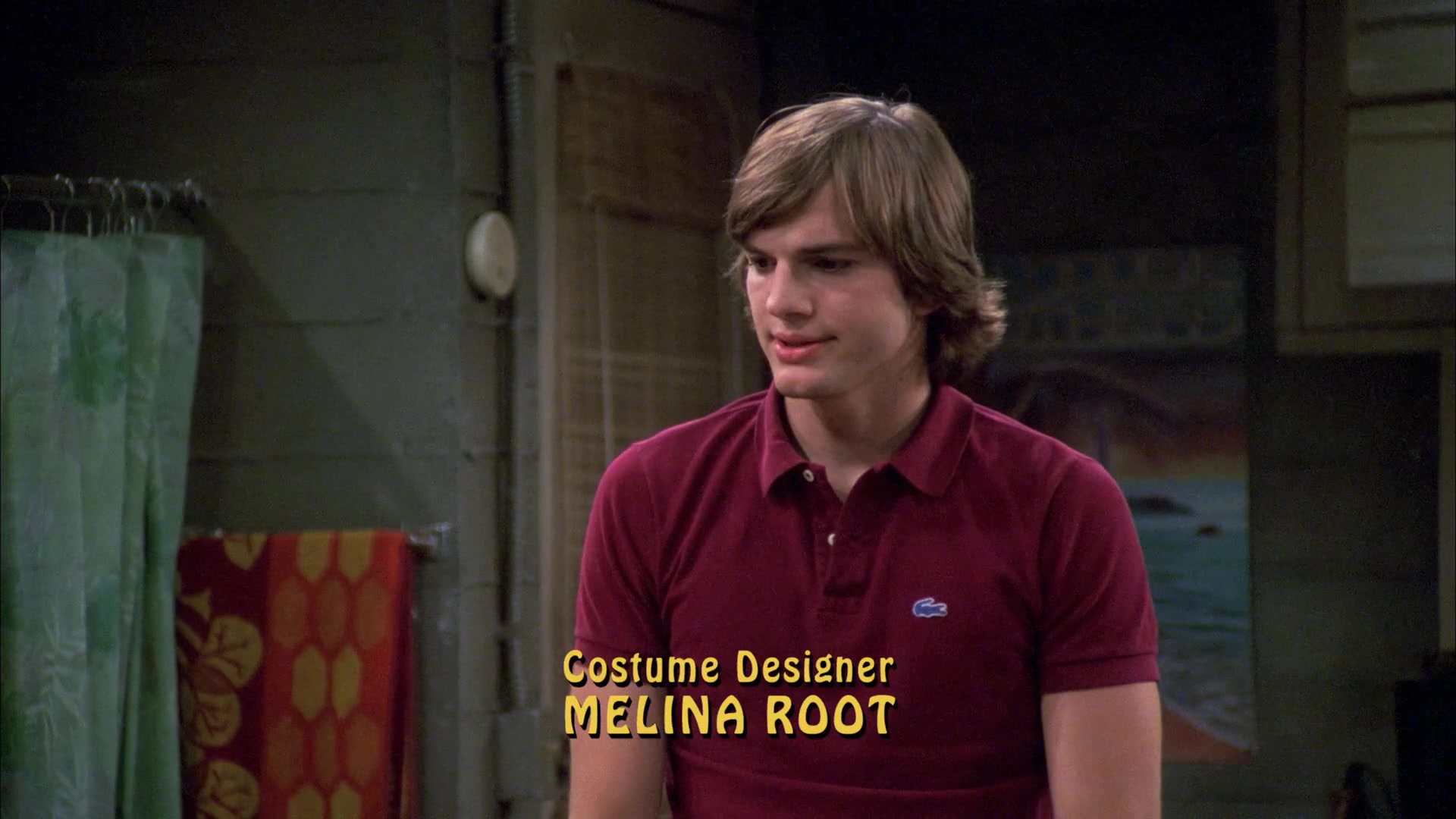 Lacoste Polo Shirt Worn By Ashton Kutcher As Michael Kelso In That 70s Show S05e01 Going To 6541