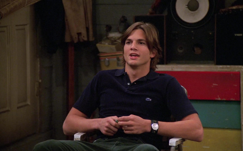 Lacoste Polo Shirt of Ashton Kutcher as Michael Kelso in That ’70s Show S08E04 (1)