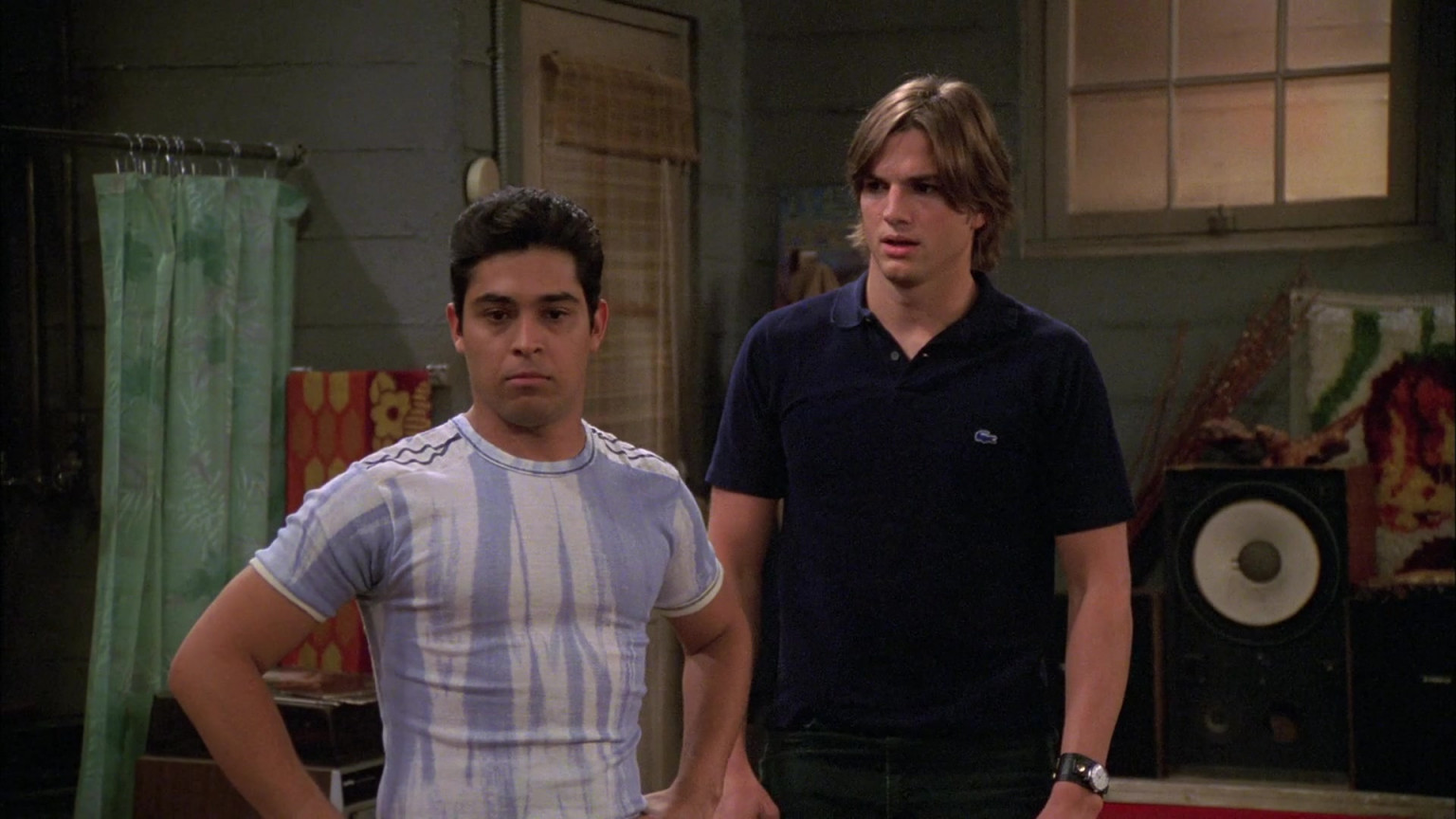 Lacoste Polo Shirt Of Ashton Kutcher As Michael Kelso In That 70s Show S08e04 Misfire 2005 2262