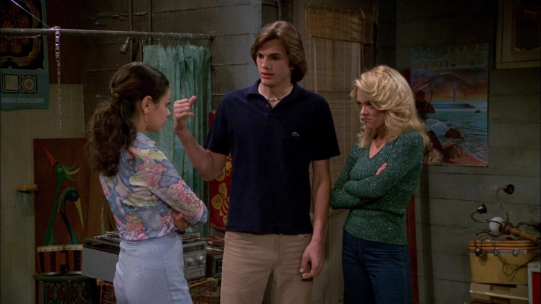 Lacoste Shirt Outfit Worn by Ashton Kutcher as Michael Kelso in That '70s Show S02E24 (1)