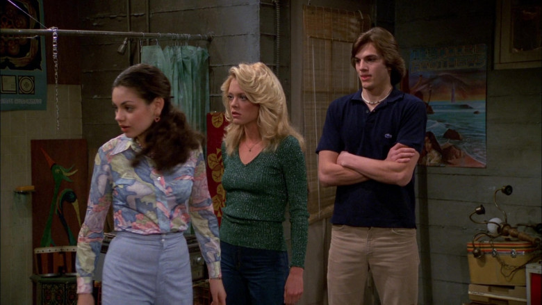 Lacoste Shirt Outfit Worn by Ashton Kutcher as Michael Kelso in That '70s Show S02E24 (4)