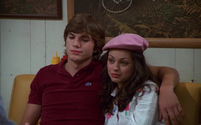 Lacoste Shirt Outfit Worn by Ashton Kutcher as Michael Kelso in That '70s Show S04E05 (4)
