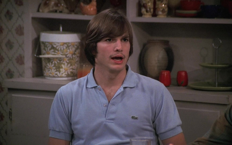 Lacoste Shirt Worn by Ashton Kutcher as Michael in That '70s Show S06E19 (3)