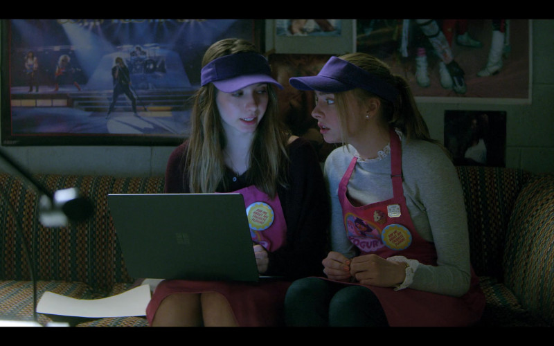 Maddie Phillips as Sterling & Anjelica Bette Fellini as Blair Using Microsoft Surface Laptop
