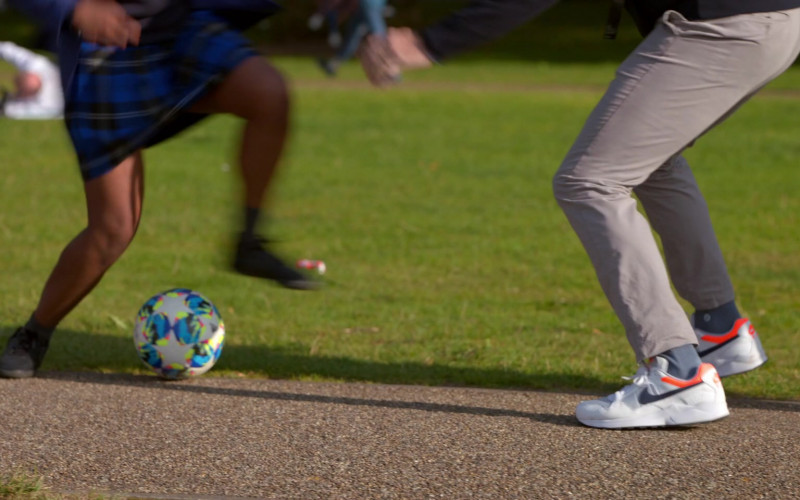 Nike Air Pegasus 92 White-Orange Shoes Worn by Jason Sudeikis in Ted Lasso S01E02 (2)