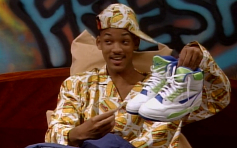 Nike Air Solo Flight ’90 Sneakers of Will Smith in The Fresh Prince of Bel-Air S01E13 (2)