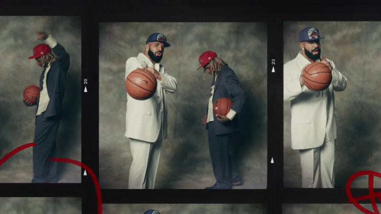 Nike Basketball Held by Drake in Laugh Now Cry Later (1)