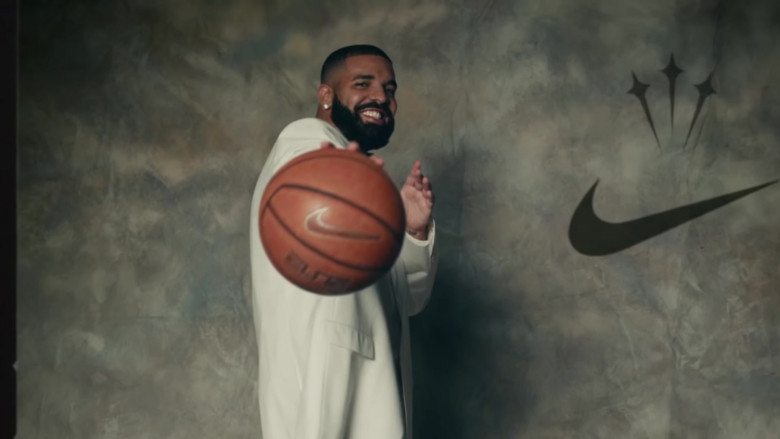 Nike Basketball Held by Drake in Laugh Now Cry Later (2)