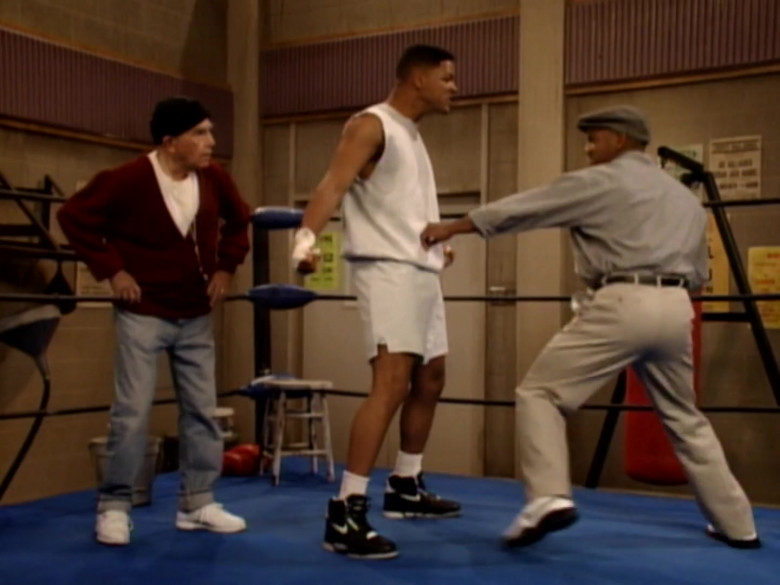 Nike Black High Top Sneakers of Will Smith in The Fresh Prince of Bel-Air S04E26 (1)