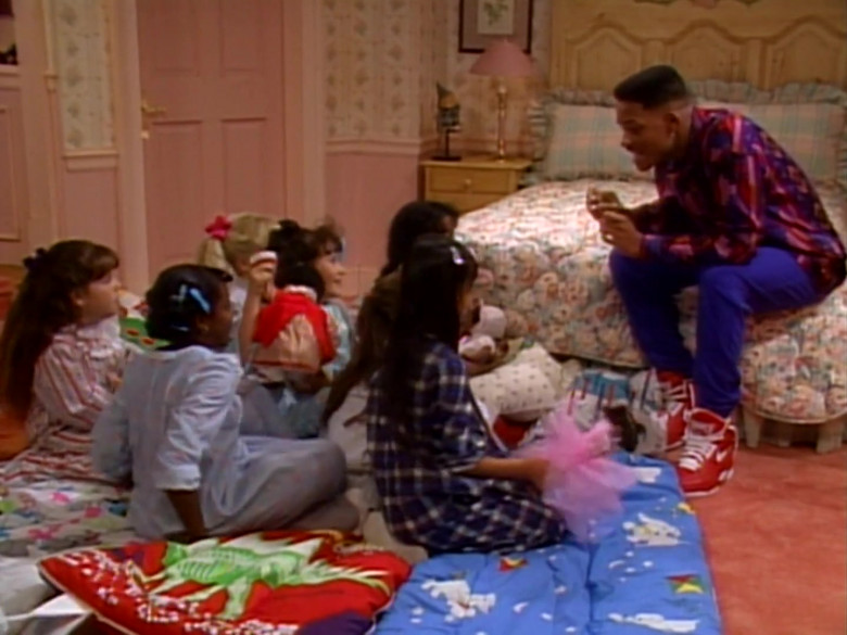 Nike High Top Shoes in Red Worn by Will Smith in The Fresh Prince of Bel-Air S01E14 (2)