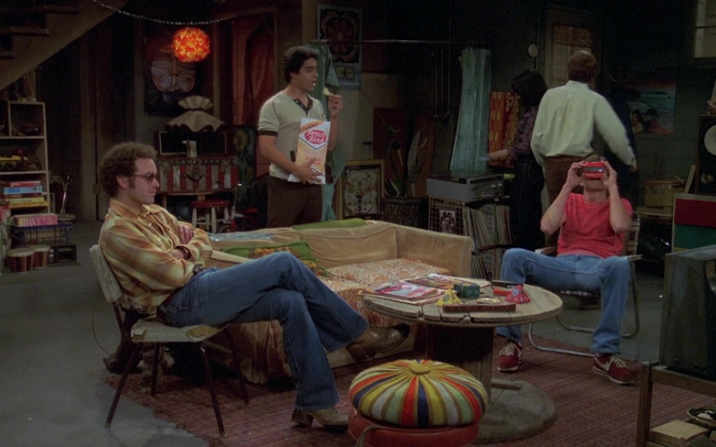 Nike Shoes (Red) of Ashton Kutcher as Michael in That '70s Show S06E02
